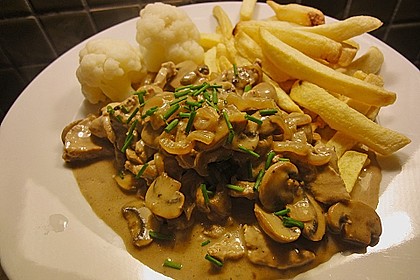 Rahmgeschnetzeltes 'Hubertus-Art ' 11