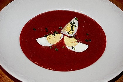 Rote Bete - Suppe 1