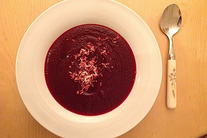Rote Bete - Suppe 4