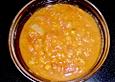 Linsensuppe mit roten Linsen