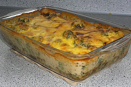 H&auml;hnchen - Brokkoli - Auflauf 6