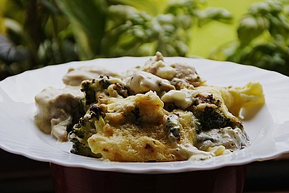 H&auml;hnchen - Brokkoli - Auflauf 9