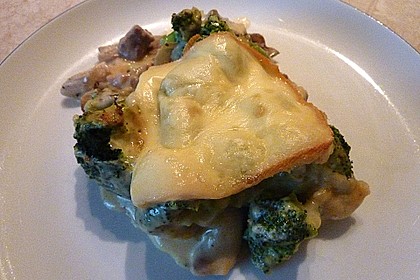 H&auml;hnchen - Brokkoli - Auflauf 11