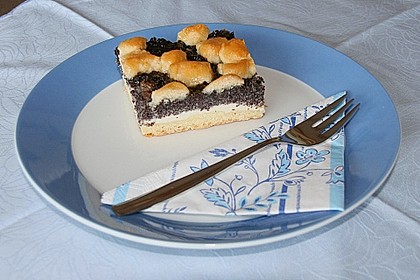 Mohn - Quarkkuchen vom Blech 1