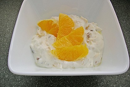 Obstsalat mit Quark 14