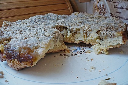 Pfefferminz - Apfel - Kr&uuml;melkuchen