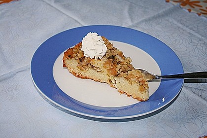 Pfefferminz - Apfel - Kr&uuml;melkuchen 4
