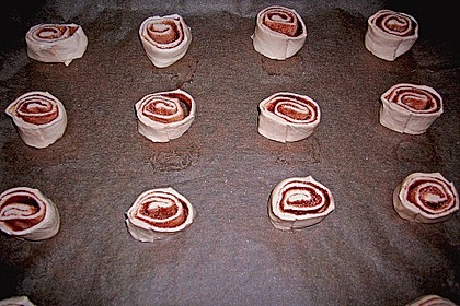 Zimtschnecken aus Blätterteig 48