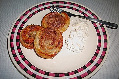 Zimtschnecken aus Blätterteig 6