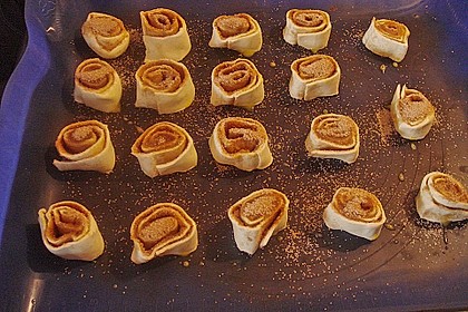Zimtschnecken aus Blätterteig 37