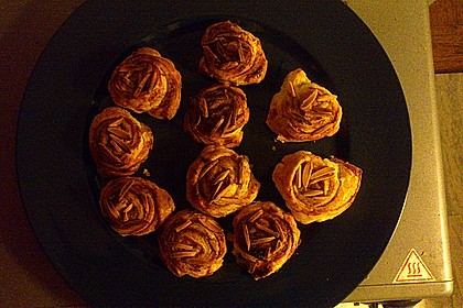 Zimtschnecken aus Blätterteig 36