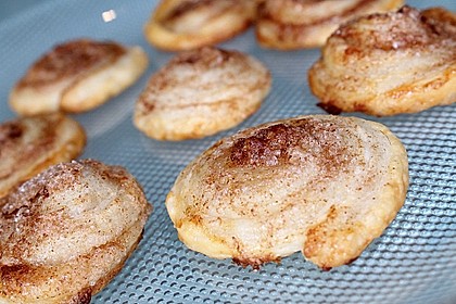 Zimtschnecken aus Blätterteig 16