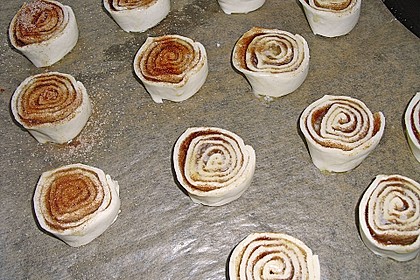 Zimtschnecken aus Blätterteig 14