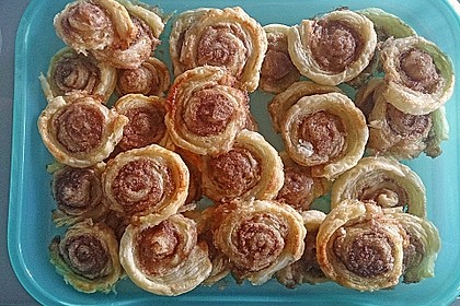 Zimtschnecken aus Blätterteig 33