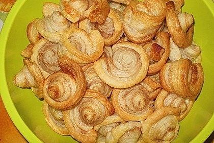Zimtschnecken aus Blätterteig 7