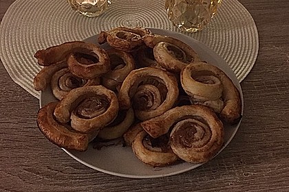Zimtschnecken aus Blätterteig 12
