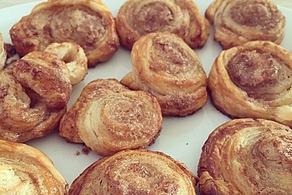 Zimtschnecken aus Blätterteig 11