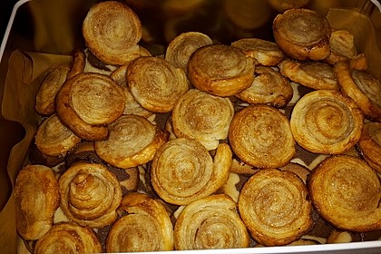 Zimtschnecken aus Blätterteig 29