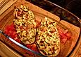 Gef&uuml;llte Auberginen, vegetarisch