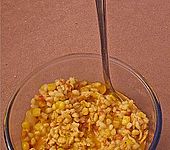 Putengeschnetzeltes mit Ebly in Ajvar - Sauce (Bild)