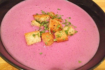 Blaukraut - Cremesuppe 7
