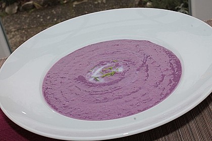 Blaukraut - Cremesuppe 6