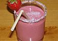 Alkoholfreier Erdbeercolada