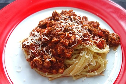 Spaghetti Bolognese 1