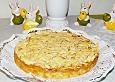 Apfelkuchen mit Mandeldecke II