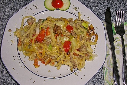 Sp&auml;tzle - Auflauf 1