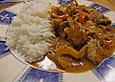 Geschnetzeltes mit Paprika