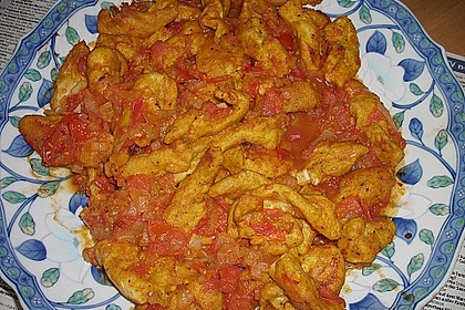Huhn nach Kap Malayischer Art 11