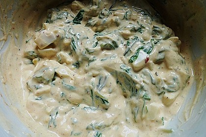 Laias Ofenkartoffeln mit Ei - Spinat - Joghurtsauce 2