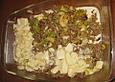 Kartoffelauflauf mit Lauch und Hackfleisch