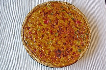 Paprika - Lauch - Quiche