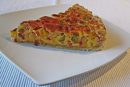 Paprika - Lauch - Quiche 1