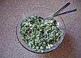 Endiviensalat mit Zwiebel - Sahnedressing
