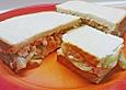 Gurkensandwich