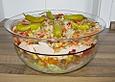 Daphnes schlanker Gyros - Schichtsalat