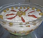 Daphnes schlanker Gyros - Schichtsalat (Bild)
