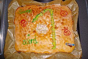 Blechkuchen zum Kindergeburtstag
