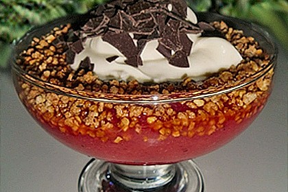Pflaumen - Apfel - Desserttraum