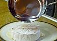 Flambierter Camembert