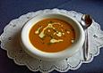 K&uuml;rbissuppe mit Ingwer