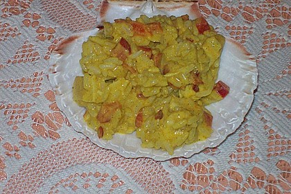 Curry - Reissalat mit Hühnchen 6