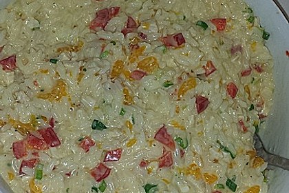 Curry - Reissalat mit Hühnchen 3