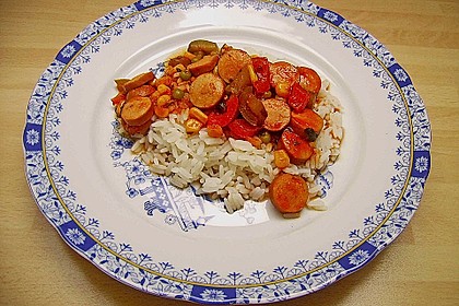 Bunter W&uuml;rstchengulasch 1