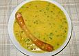 Gr&uuml;ne Erbsensuppe
