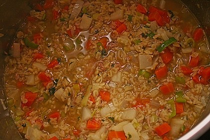 Schnelle Buchstabensuppe mit Thunfisch 1