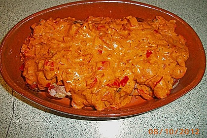 &Uuml;berbackenes Schweinefilet 4
